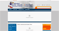 Desktop Screenshot of duha-color.cz